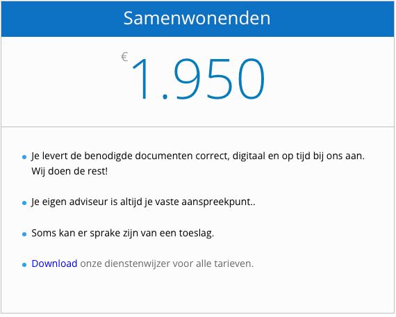 samenwonende